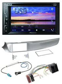 Pioneer Bluetooth 2DIN USB DVD DAB MP3 Autoradio für Alfa Giulietta 05/2010-10/2