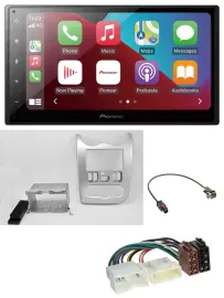 Pioneer USB MP3 DAB 2DIN Bluetooth Autoradio für Dacia Sandero Logan Duster ab 1