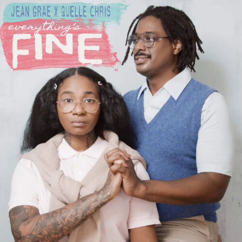Виниловая пластинка Quelle Chris – Everything's Fine (голубой и розовый винил, релиз 2025)