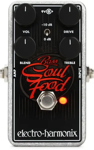 Педаль эффектов для бас-гитары Electro-Harmonix Bass Soul Food Overdrive
