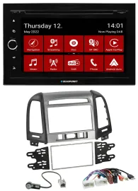 Blaupunkt MP3 DVD Bluetooth DAB 2DIN USB Autoradio für Hyundai Santa Fe USB AUX