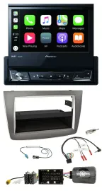 Pioneer DVD Bluetooth DAB USB Lenkrad Autoradio für Alfa Mito 2014-2018 955 silb