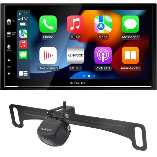 Kenwood DMX7709S 6.8" Touchscreen Receiver w/ 195° Backup Camera