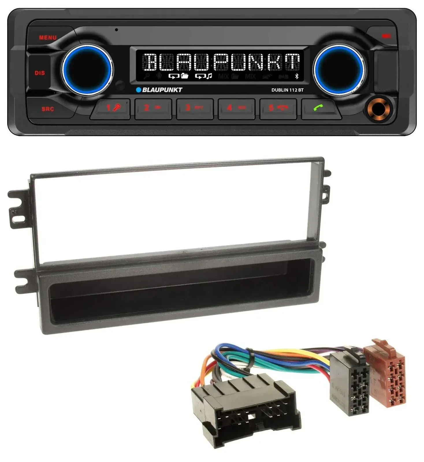 Blaupunkt MP3 Bluetooth USB AUX Autoradio für Kia Carnival 01-06 Carens ab 03