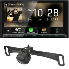 Kenwood DMX958XR 6.8" Digital Car Stereo + 195° Backup Camera