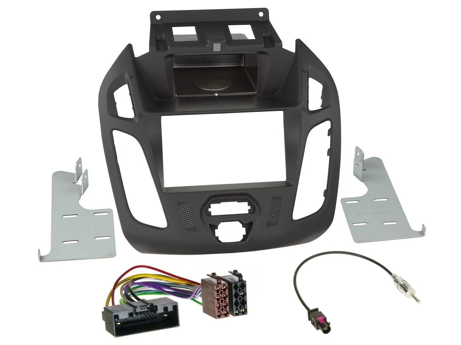 Radioeinbauset Doppel DIN Autoradio für Ford Transit 12-18 ohne Display Connect