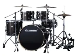 LEE52205 Element Барабанная установка, черная, 2 коробки, Ludwig