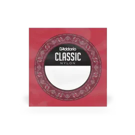 Струна одиночная D'Addario J27H02 Classic Clear Nylon Hard Tension 033