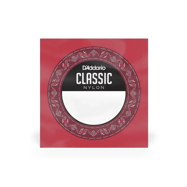 Струна одиночная D'Addario J27H02 Classic Clear Nylon Hard Tension 033