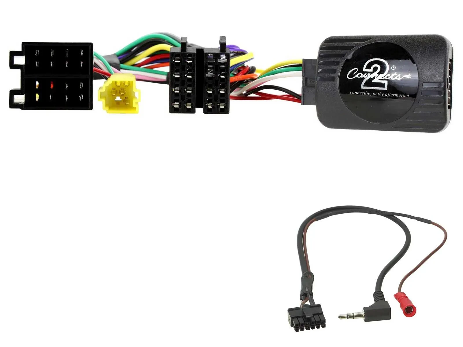 Connects2 Lenkradadapter für Renault ISO Mini ISO OEM Gerät ohne Display JVC