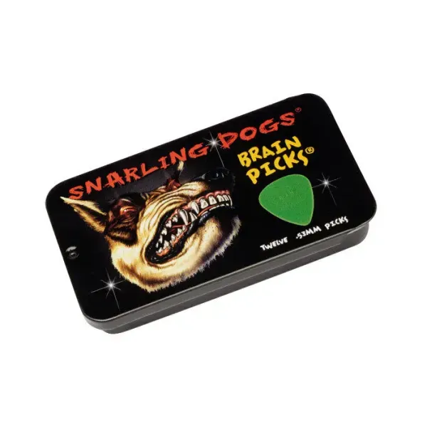 Медиаторы D'Andrea Snarling Dog Brain 351 Green 0.53 (12 штук)