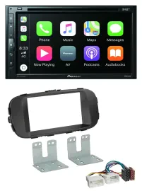 Автомагнитола для Kia Soul Pioneer 2-DIN, DVD, DAB, Bluetooth, USB, черная