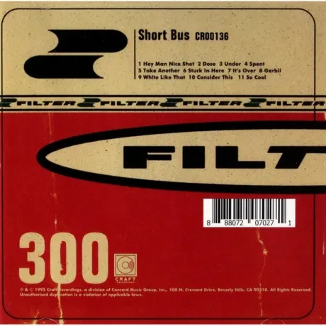 FILTER - Short Bus (CD)
