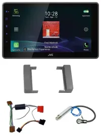 JVC DAB MP3 Bluetooth USB Autoradio für Audi A2 A3 8L A4 B5 TT 99-06 Aktivsystem
