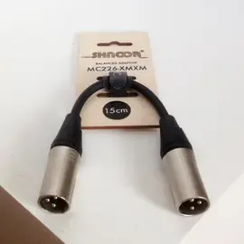Микрофонный кабель SHNOOR MC226-XMXM-0,15m