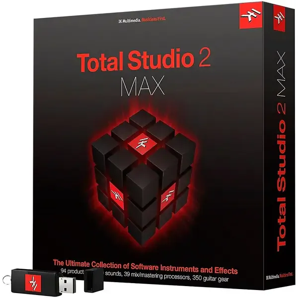 IK Multimedia Total Studio 2 MAX (Boxed Version)