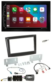 Автомагнитола для Fiat Doblo (с 2015) ESX 2DIN, DAB, Bluetooth, USB, поддержка кнопок на руле, черная