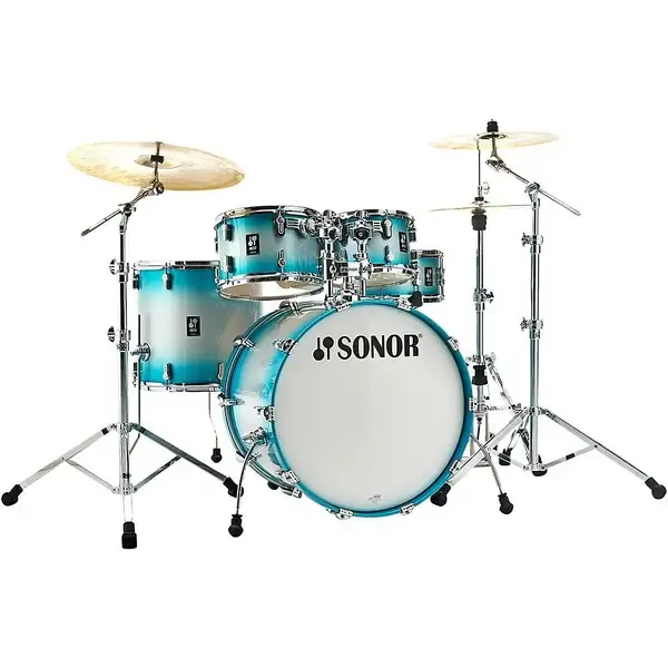 Ударная установка акустическая SONOR AQ2 Stage Maple 5-Piece Shell Pack Aqua Silver Burst