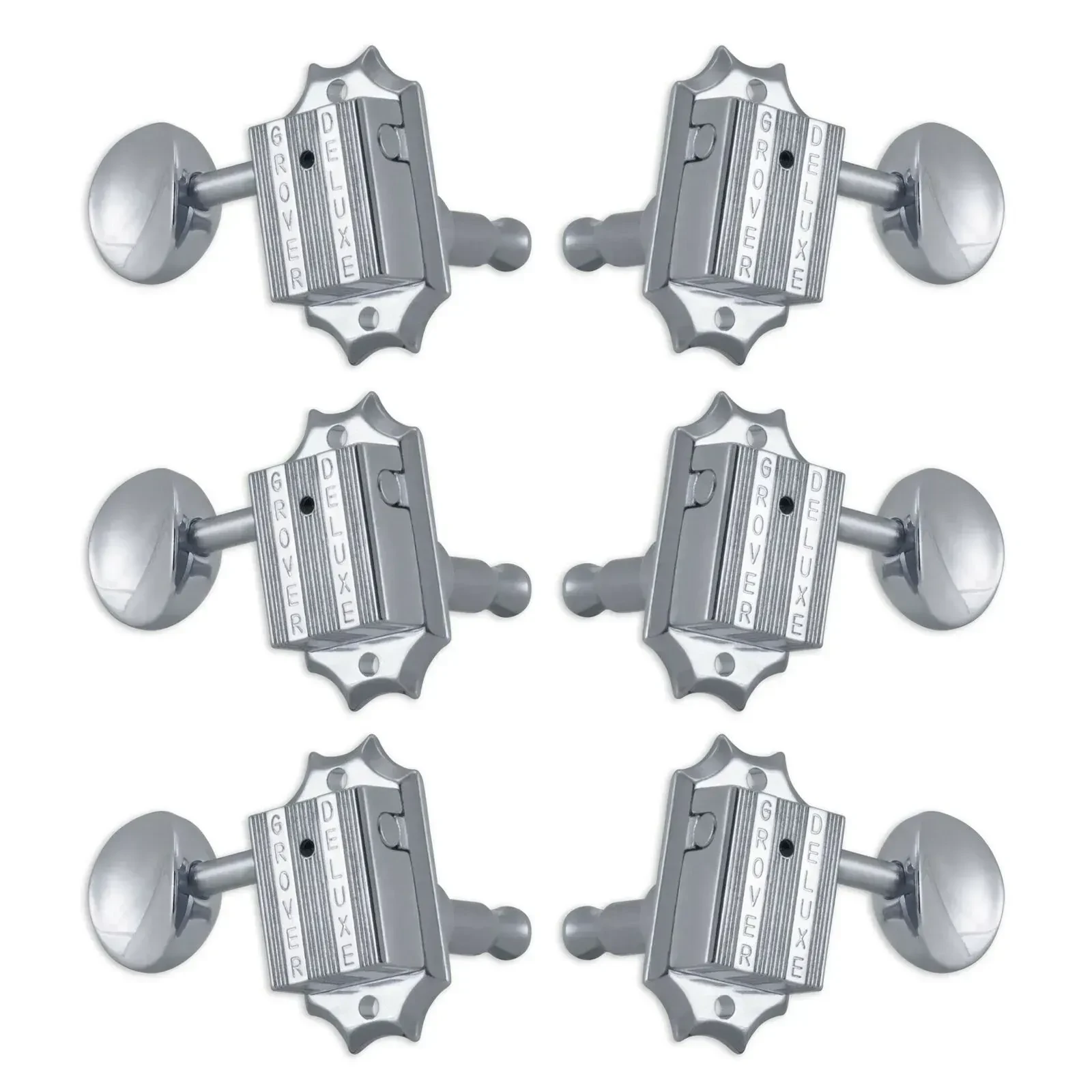 Колки гитарные Grover 136C Chrome (6 штук)