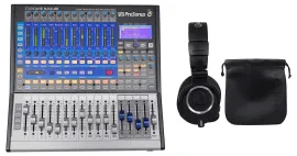 PRESONUS Studiolive SL-1602 USB 16.0.2 Digital Mixer+Audio Technica Headphones