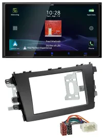 JVC USB Bluetooth 2DIN DAB MP3 Autoradio für Suzuki Celerio LF ab 2014