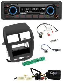 Blaupunkt MP3 Bluetooth USB Lenkrad Autoradio für Mitsubishi ASX 2010-2014