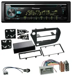 Pioneer DAB MP3 CD USB Bluetooth Autoradio für Honda Insight (ZE2, 2009-2013)