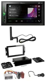 Pioneer MP3 DAB AUX 2DIN Bluetooth Autoradio für Chrysler PT Cruiser 300C Dodge