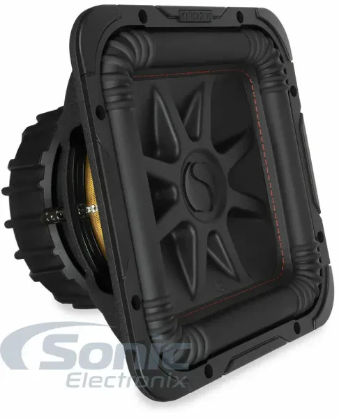 Kicker 45L7R104 1000W Max 10" L7R Series Dual 4 Ohm Square Car Audio Subwoofer