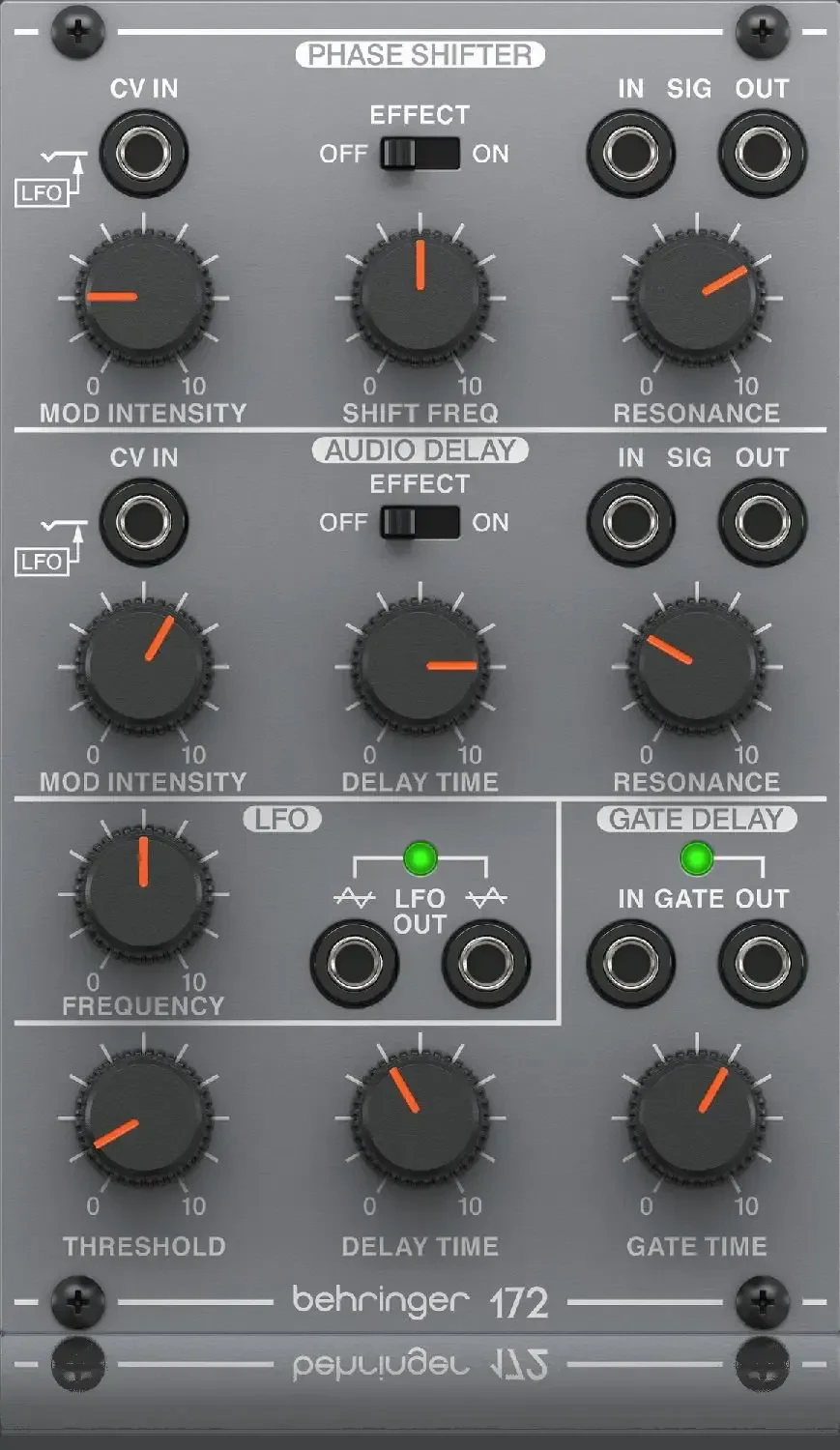 Модульный студийный синтезатор Behringer 172 PHASE SHIFTER/DELAY/LFO