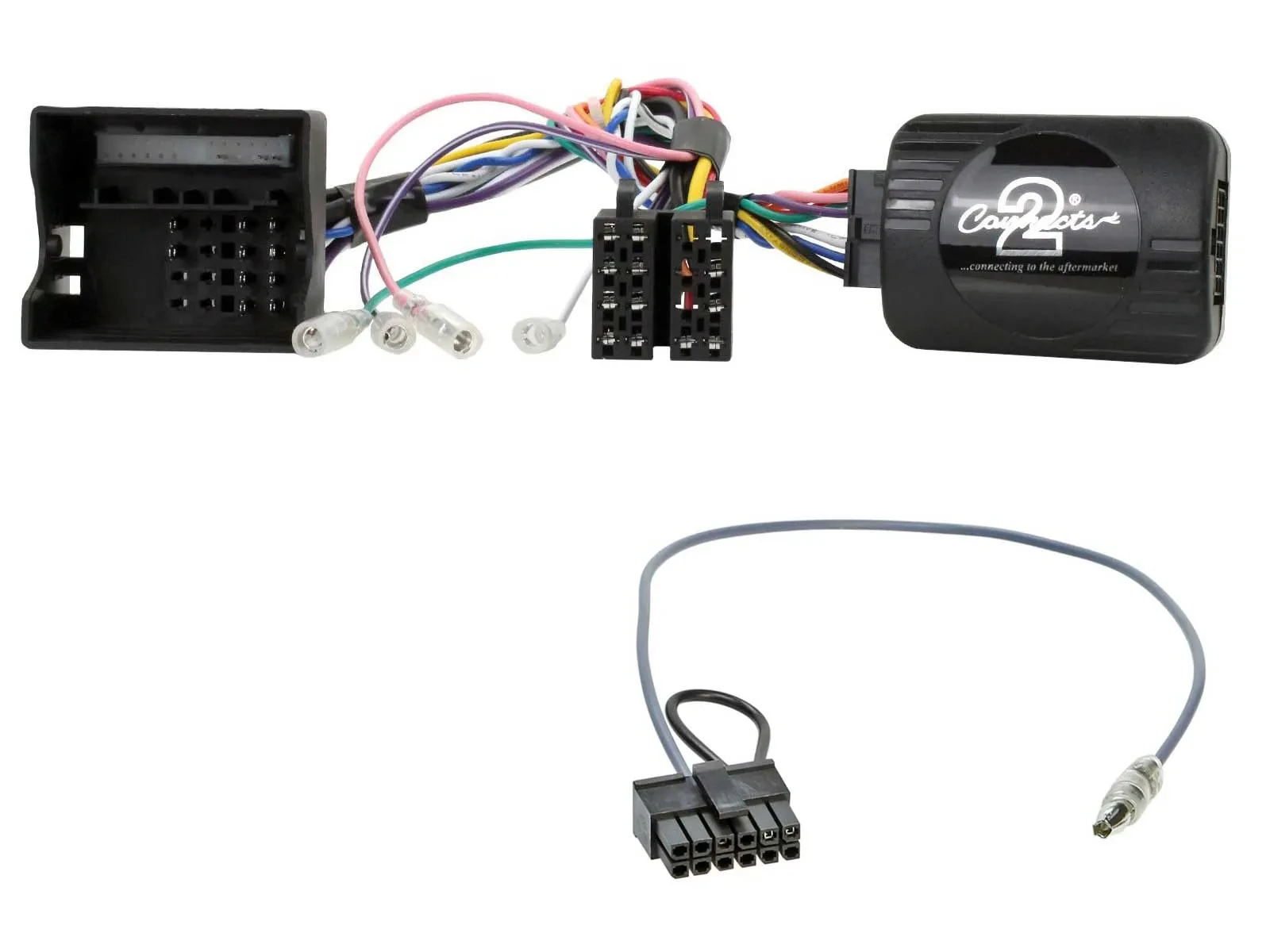 Connects2 CAN-Bus- Lenkradadapter für Mercedes E-Klasse W211 SLK 04-08 Zenec 42-