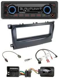 Blaupunkt MP3 Bluetooth USB Lenkrad Autoradio für Ford S-Max Mondeo 07-14 schwar