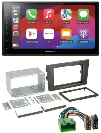 Pioneer DAB USB MP3 Bluetooth 2DIN Autoradio für Volvo XC 90 07-14 16 Pin