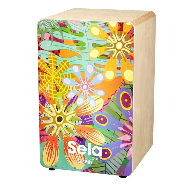 Кахон Sela SE-179 Art Series Flower Power