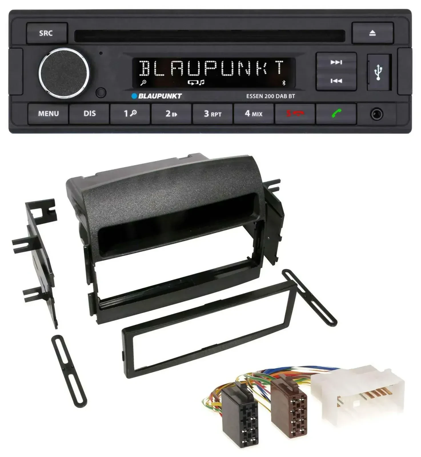 Blaupunkt USB MP3 Bluetooth DAB CD Autoradio für Hyundai Sonata (NF, 2005-2008)