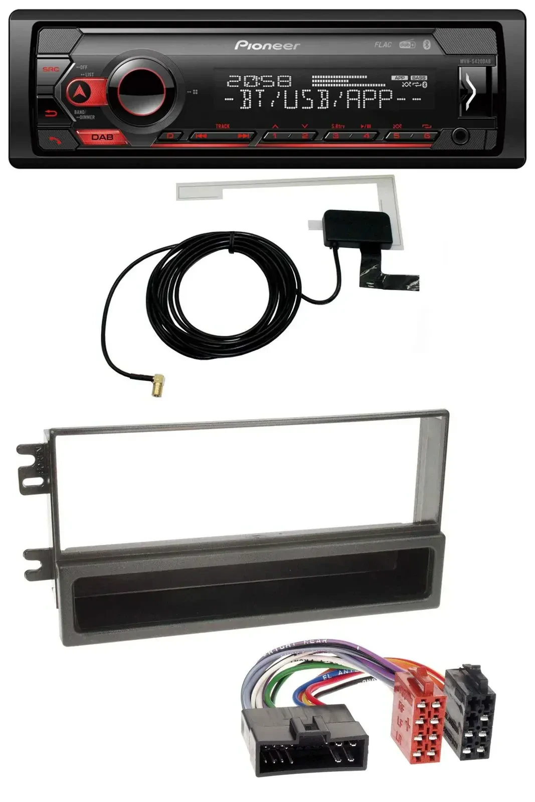 Автомагнитола Pioneer DAB USB MP3 Bluetooth для Kia Sportage I (2000–2005)