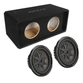 Сабвуфер пассивный NVX NE102P на два 10", щелевой фазоинвертор, 3/4" MDF (с сабвуфером CompRT)