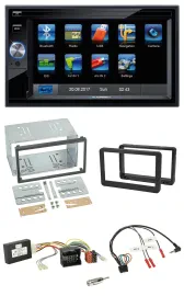 Blaupunkt Lenkrad USB Bluetooth TMC 2DIN Navigation für Alfa Romeo Brera 159 Spi