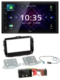 Автомагнитола для Alfa Giulietta JVC 2-DIN DAB Bluetooth USB MP3