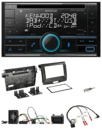 Kenwood CD 2DIN DAB USB Lenkrad Bluetooth Autoradio für Ford Ranger 2AB ab 04/20