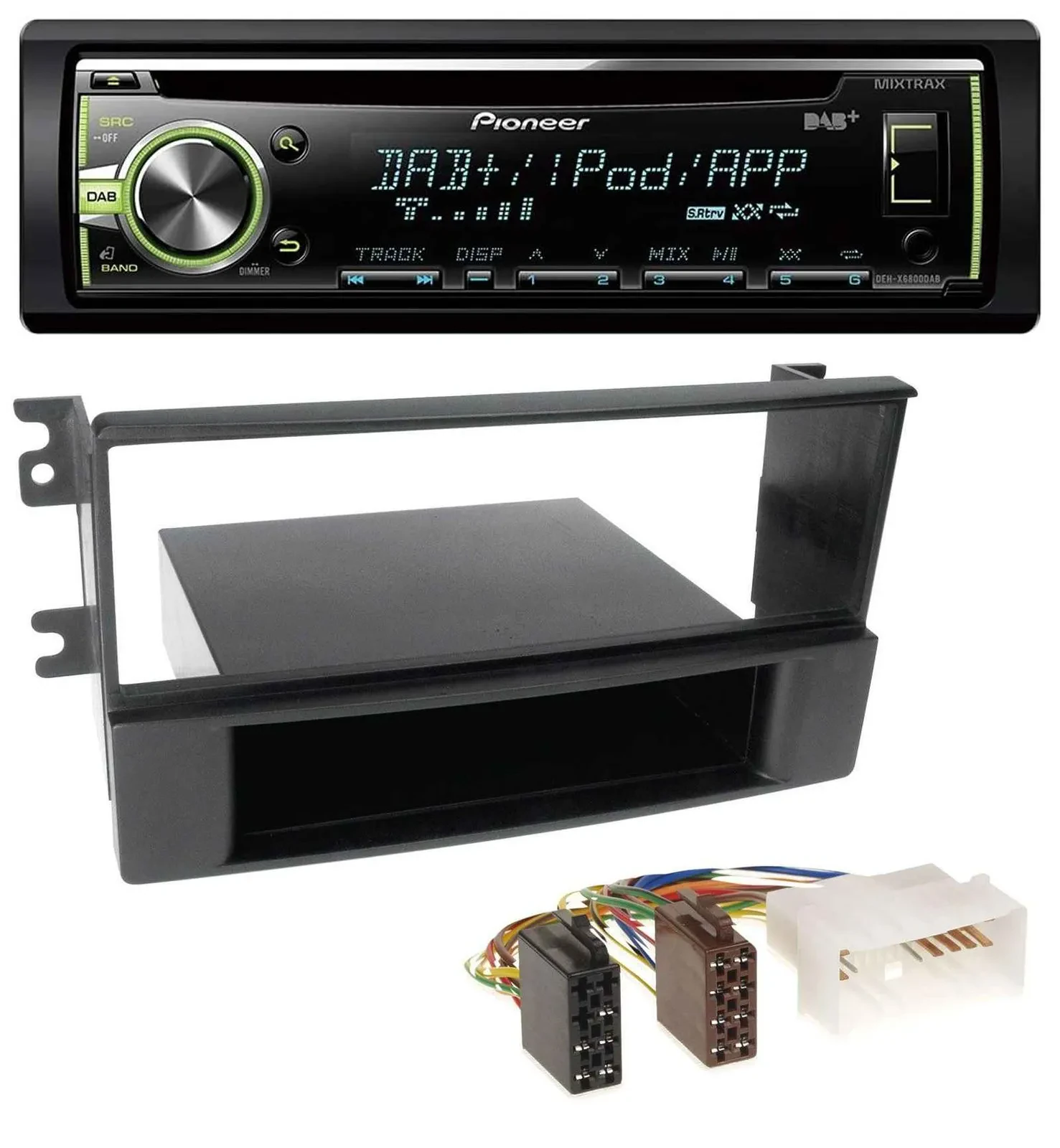 Pioneer DAB USB MP3 AUX CD Autoradio für Kia Sorento (ab 2006)