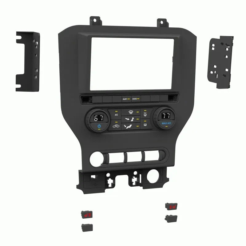 Metra 99-5865CH Dash Kit for select 15-23 Mustang with Manual Climate Controls