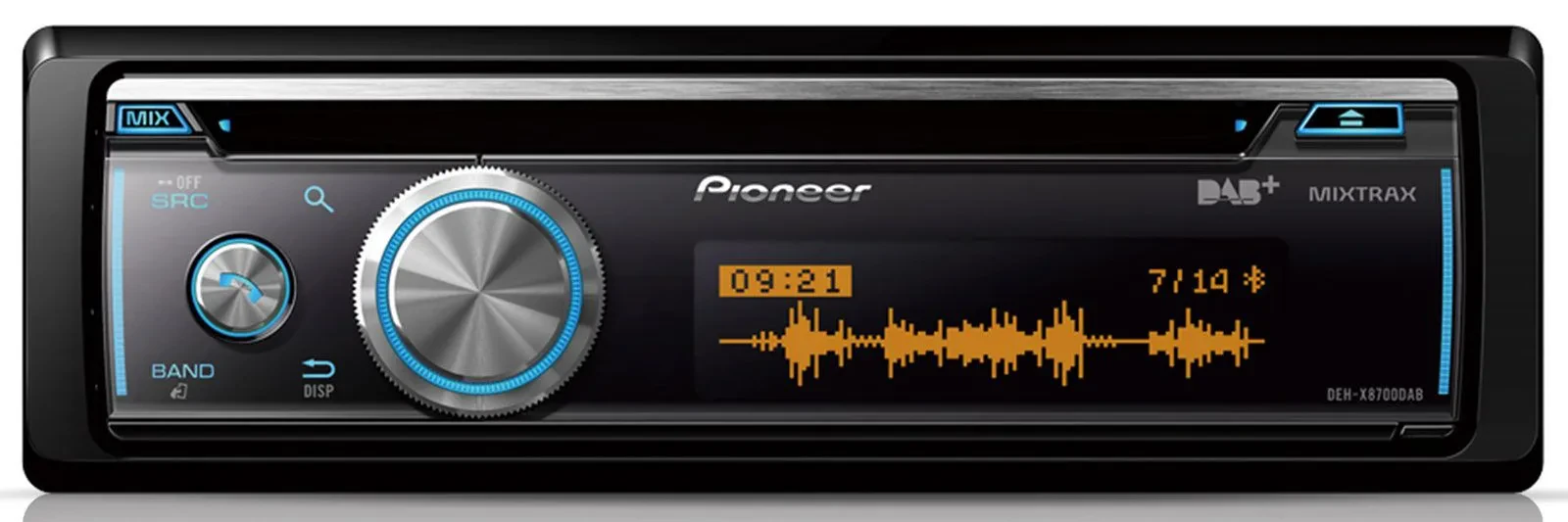 Автомагнитола Pioneer DEH-X8700DAB CD/MP3, Bluetooth, DAB, USB, iPod, AUX-IN