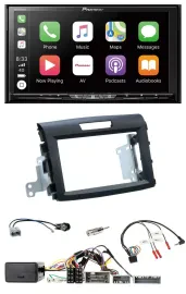 Автомагнитола для Honda CR-V FR5/FR6 Pioneer 2DIN USB DAB DVD Bluetooth, поддержка управления на руле
