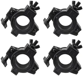 (4) American DJ O-Clamp/1.5 360 Degree Wrap Around Truss Clamps up to 1.5" Truss