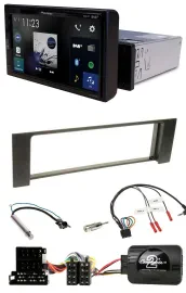 Pioneer DAB Lenkrad Bluetooth USB Autoradio für Audi A4 2000-2004 ISO