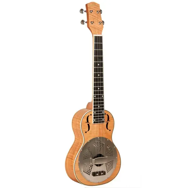 Резонаторное укулеле Gold Tone I-ResoMaple/Tenor Curly Maple Resonator Tenor-Scale Ukulele