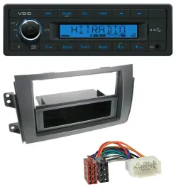 VDO AUX Bluetooth USB MP3 Autoradio für Fiat Sedici, Suzuki SX 4