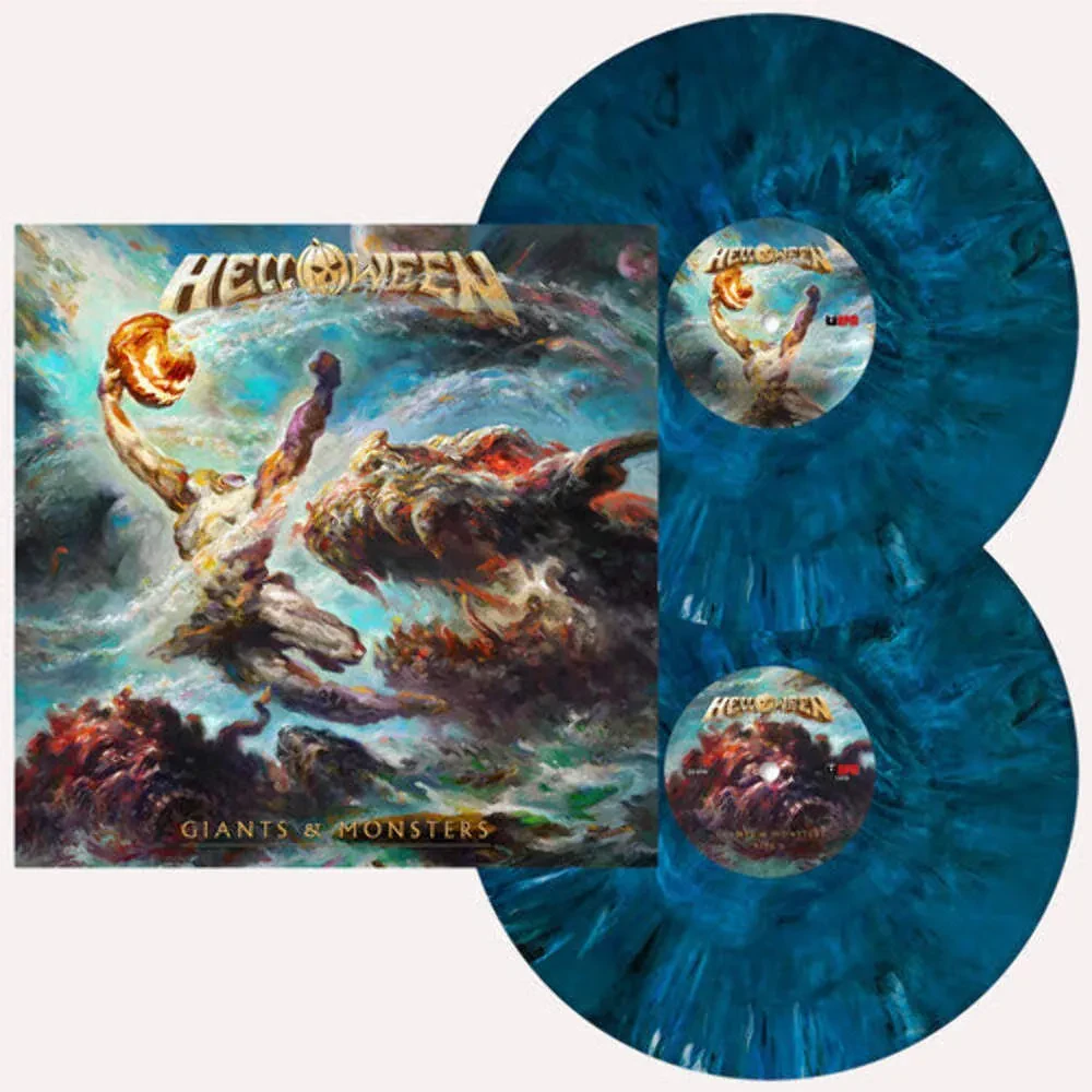 Виниловая пластинка Helloween - Giants & Monsters [Deep Ocean Blue Marbled Vinyl] NEW Vinyl