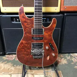 Электрогитара Ibanez Prestige S2170FB HSH Natural Flat w/case Korea 2007